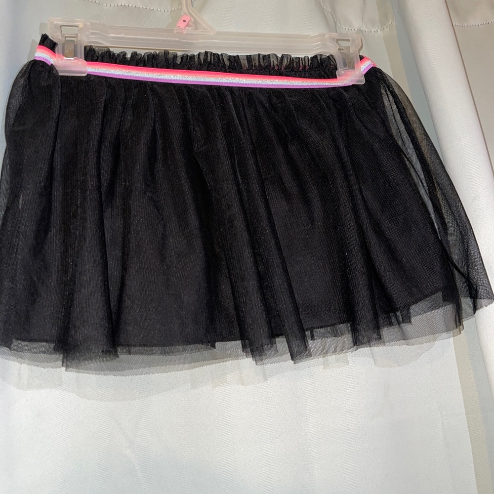 Girl’s BLACK RUFFLED SKIRT